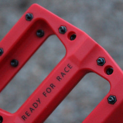 RFR Ready for Race - Nylon Flat Pedale - Rosu