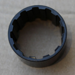 Spacer Procraft Ultralight 1.1/8" negru 20mm
