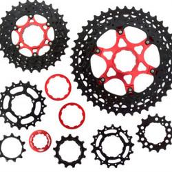 SunRace MX8 11vit. 11-50t. caseta MTB Negru