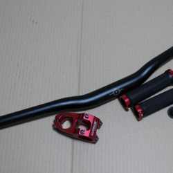 Wake + Katana combo ghidon 725mm + pipa + manson - Rosu