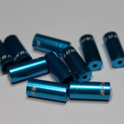 Capat camasa frana aluminiu 5mm - set 10buc. albastru