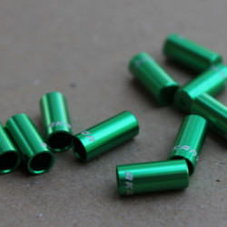 Capat camasa schimbator aluminiu 4mm - set 10buc. verde