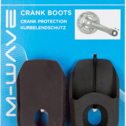 M-Wave protector brat pedalier silicon - negru mat