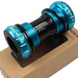 Meroca BB52 type Hollowtech 2 monobloc - albastru