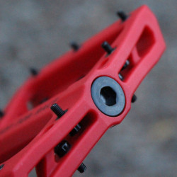 RFR Ready for Race - Nylon Flat Pedale - Rosu