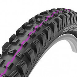 Schwalbe Magic Mary Evo 27.5x2.40 Addix Super Gravity DH TL-Easy U-Soft