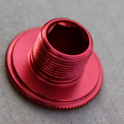 Surub angrenaj monobloc M15 - rosu