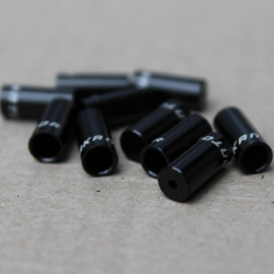 Capat camasa schimbator aluminiu 4mm - set 10buc. negru