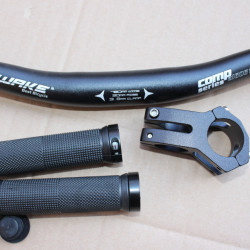 Wake combo ghidon 780mm + pipa + manson - Negru