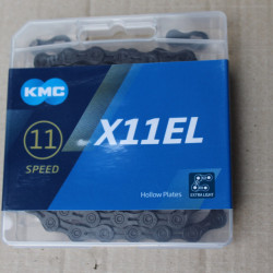 KMC X11EL Black Tech + quick link 118L hollow