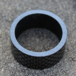 Radon carbon Spacer 1.1/8" negru 15mm