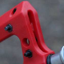 RFR Ready for Race - Nylon Flat Pedale - Rosu