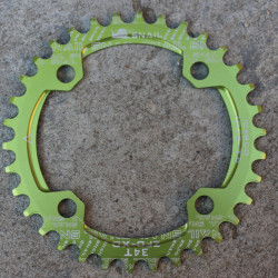 Snail Narrow Wide CNC Ultralight 34T 104bcd - Verde