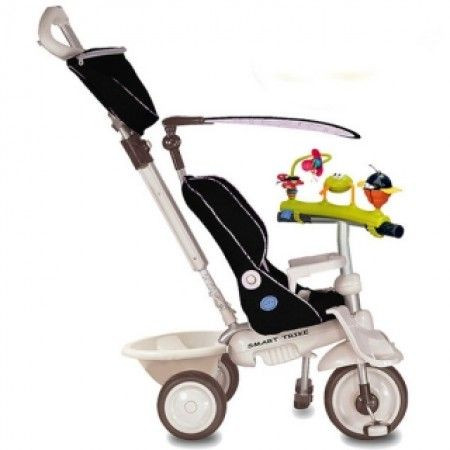 Smart Trike Dečiji tricikl Black sa igračkom ( 1915502 )