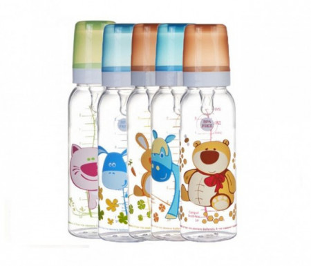 Canpol flašica 250ml happy animals ( 11/841 )