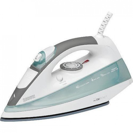 Clatronic DB 3329 K pegla na paru 2500W vertical steam keramička podloga