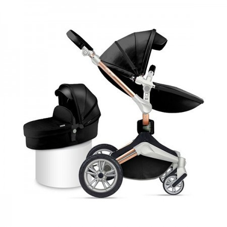 Hot Mom kolica black 2u1 (sportsko sediste+korpa) ( F023BLACK )