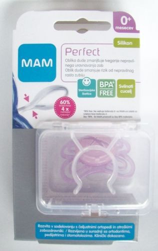 MAM varalica Perfect 0m+ silikon ( 7130101 )