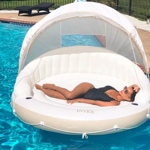 intex canopy float