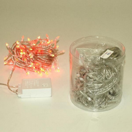 LED lampice sa 8 funkcija crvene 100 kom ( 52-113000 )