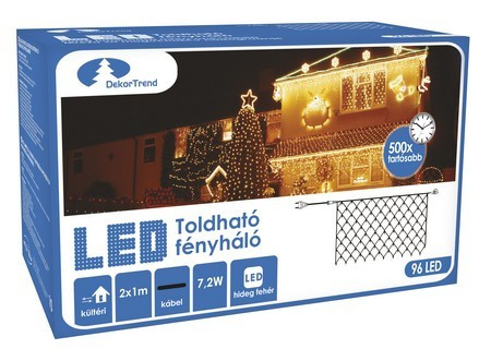 LED mreža 96 kom hladno bela 2 x 1 m ( KDK 017 )