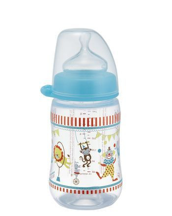 Nip flašica sa širokim otvo. 280ml,Trendy Boy sa sil.cucl. medium 0+ ( 7100102 )