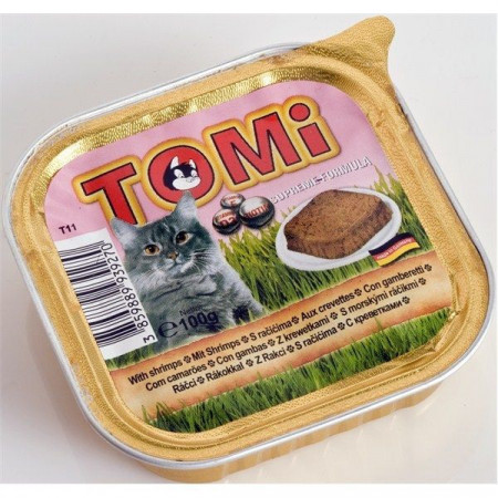 Tomi hrana za mačke pasteta 100g škampi ( TM43026 )