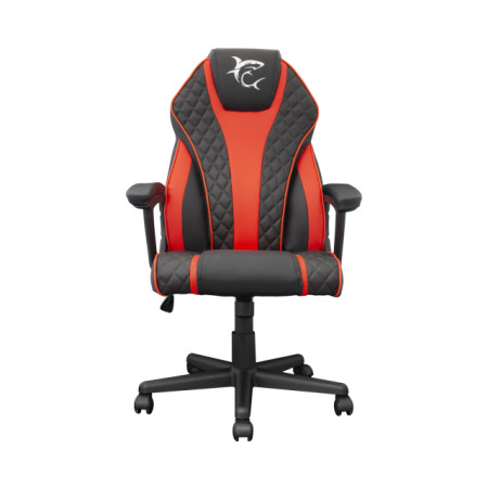White shark PIRATE B/R black/red gaming chair