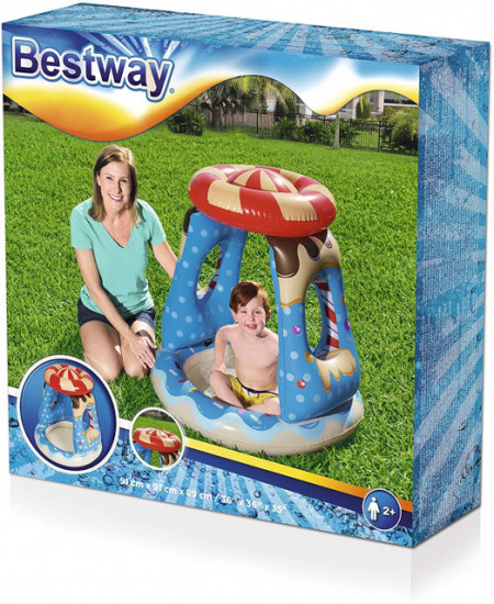 Bestway Bazen za naduvavanje za malu decu Candyville 91 x 91 x 89 cm ( 52270 )