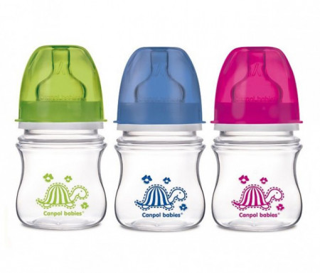 Canpol flašica široki vrat antikolik easy start colorful animals 120ml ( 35/205 )