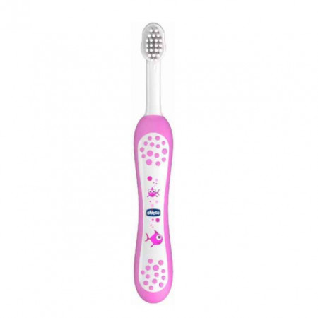 Chicco bm četkica za zube roze od 6 meseci ( A002635 )
