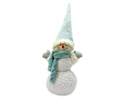Cupid 40, novogodišnja dekoracija, sneško belić, 61cm ( 750236 )