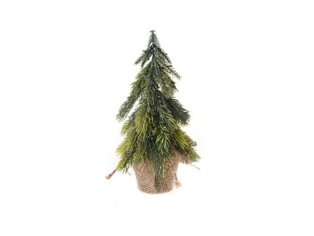 Deco wood, novogodišnja jelka u saksiji, miks, 23cm ( 750320 )