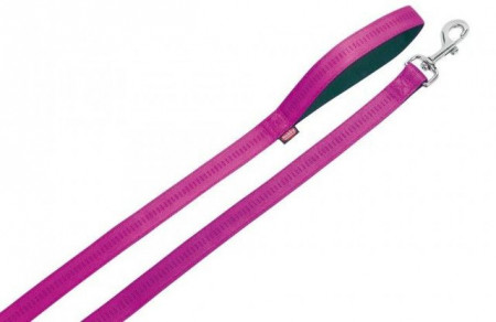 Nobby 78508-77 Povodac Soft Grip 10mmx120cm lila crni ( NB78508-77 )