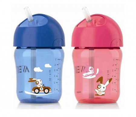 Philips Avent magicna šolja sa slamkom 260ml 12m+ 0700 ( SCF760/00 )