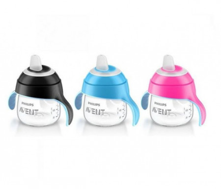 Philips Avent premium magična šolja 200ml crna plava roze ( SCF751/00 )