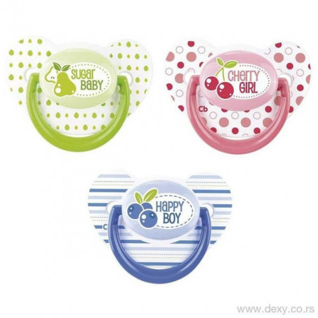 Canpol varalica slikonska 6-18m fruits ( 22/551 )