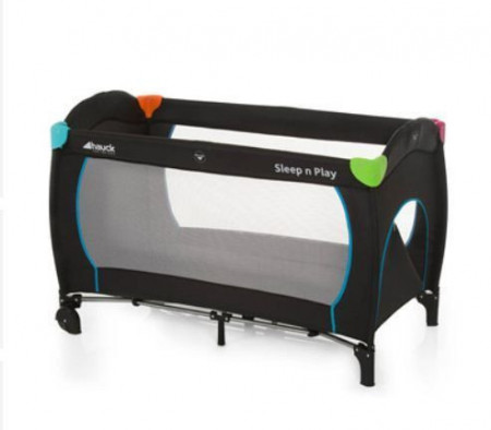 Hauck prenosivi krevetac Sleep n play Go Plus- Multi black ( 5170145 )