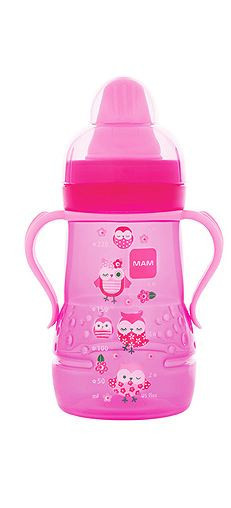 MAM flašica no spill Transition trainer 220ml silikon 4m+ ( A001451 )