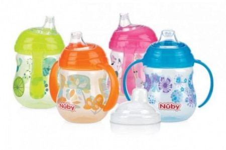 Nuby čaša PinPoint sa dve drške, 270ml ( 4150007 )