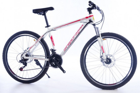 Step Dragon MTB Bicikl 26"/21 belo-crveni ( BCK0337 )