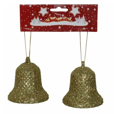 Zvona 8 cm 2kom/set zlatna ( 40-622000 )