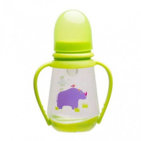 Akuku flašica PP 125 ml silikon ručke i plastično dno ( 0190170 )