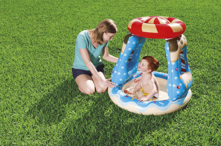 Bestway Bazen za naduvavanje za malu decu Candyville 91 x 91 x 89 cm ( 52270 )