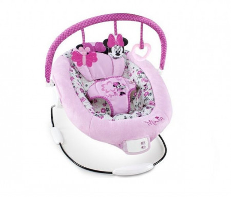 Kids II ljuljaška ležaljka Minnie Mouse garden delights bouncer 60578 ( SKU60578 )