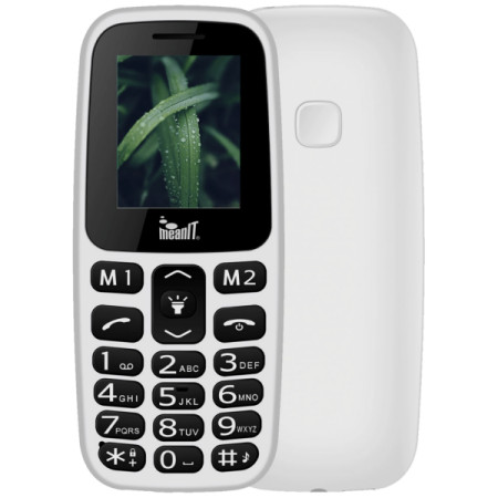 Meanit Mobilni Telefon, 1.77" Ekran, Dual SIM, BT, SOS Dugme VETERAN I ...