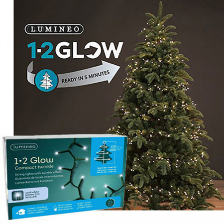 Novogodišnji ukrasi - Led rasveta za jelku 150cm 400L Hladno bela 1-2 Glow ( 49.5430 )