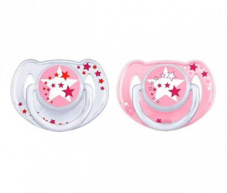 Avent varalica noćna 6-18m ortodontska 2264 Glow in the dark 2 komada ( SCF176/24 )