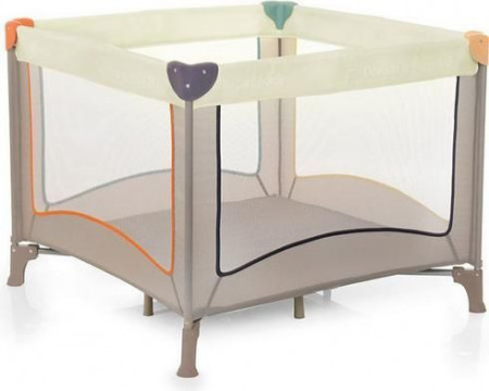 Hauck prenosivi krevetac ogradica DNP Square Multi beige ( 5170147 )