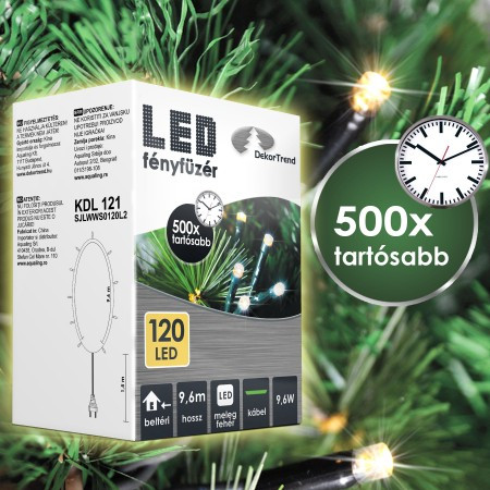 LED lampice 120 kom toplo bela ( KDL 121 )